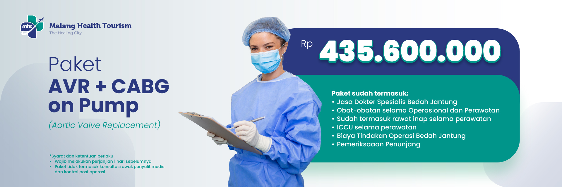  AVR + CABG on Pump Package